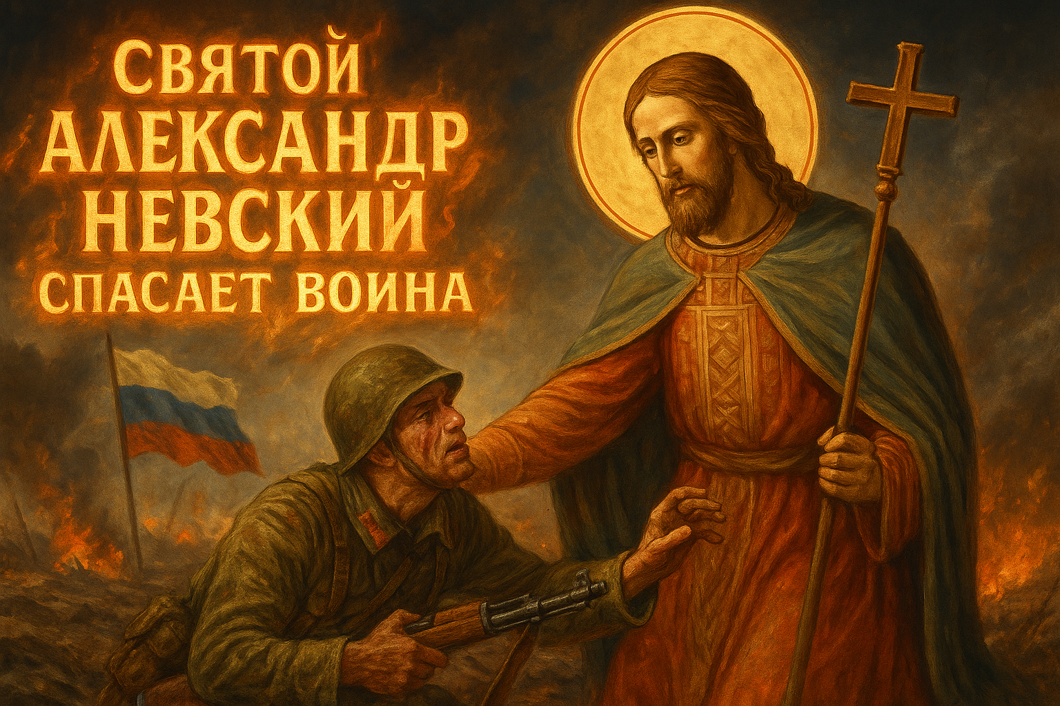 Над Полем Огня — Рука Спасения