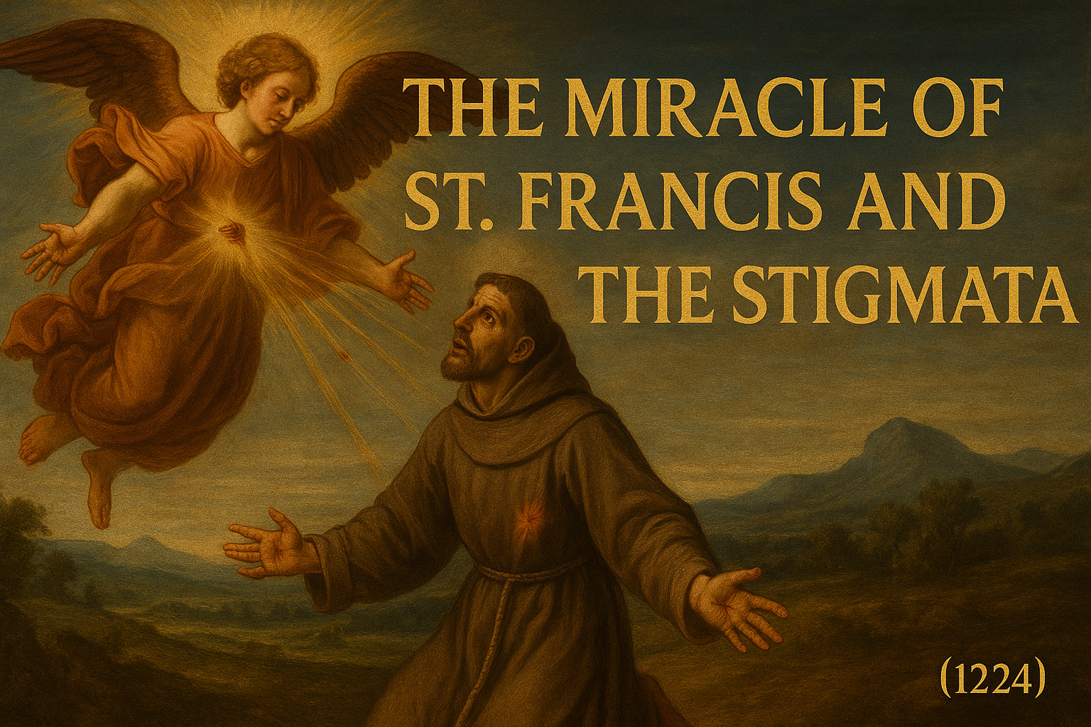 The Miracle of St. Francis and the Stigmata