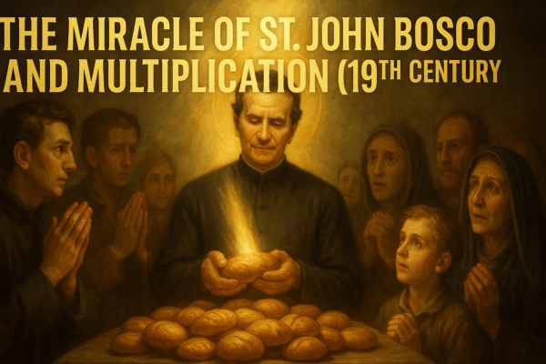 The Miracle of St. John Bosco and the Multiplication of Bread