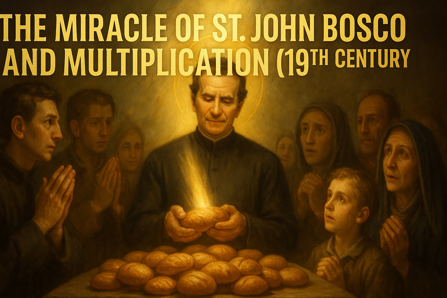 The Miracle of St. John Bosco and the Multiplication of Bread