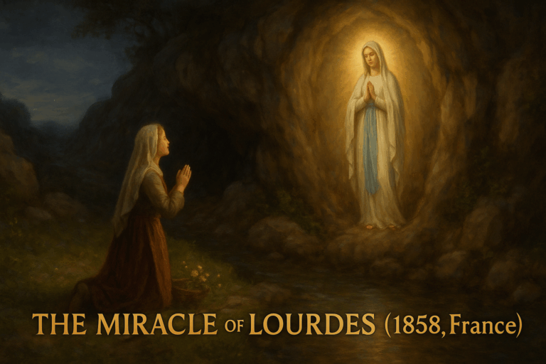 The Miracle of Lourdes (1858, France)